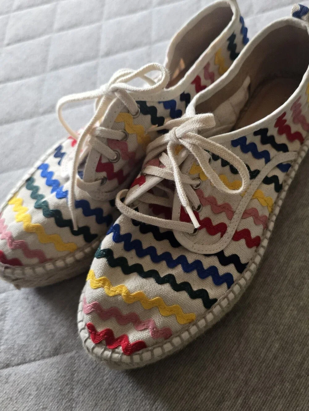 Loeffler Randall Alfie‎ Espadrille Sneaker Shoes Size 37/7 US